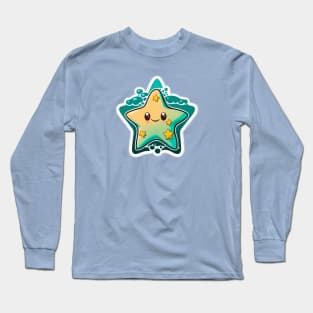 Cute sea star Long Sleeve T-Shirt